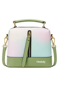 Bolso Onduly ®Dus Multicolor, cuero, correa de Hombro incluido, Cremallera Reforzada